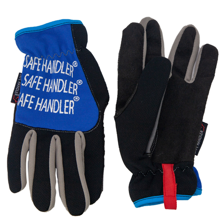 SAFE HANDLER Easy Fit Gloves, Large/X-Large, PR BLSH-ESRG-3-LXL